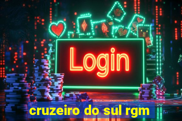 cruzeiro do sul rgm